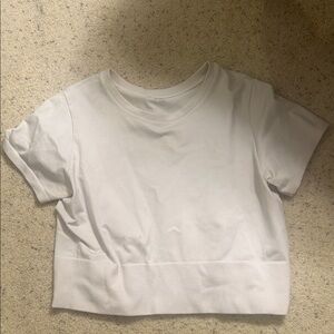Offline by Aerie White Cropped Top